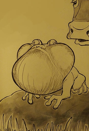 la grenouille